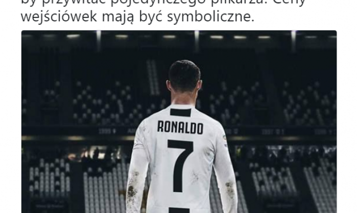 Wiadomo kiedy Juventus zaprezentuje Cristiano Ronaldo